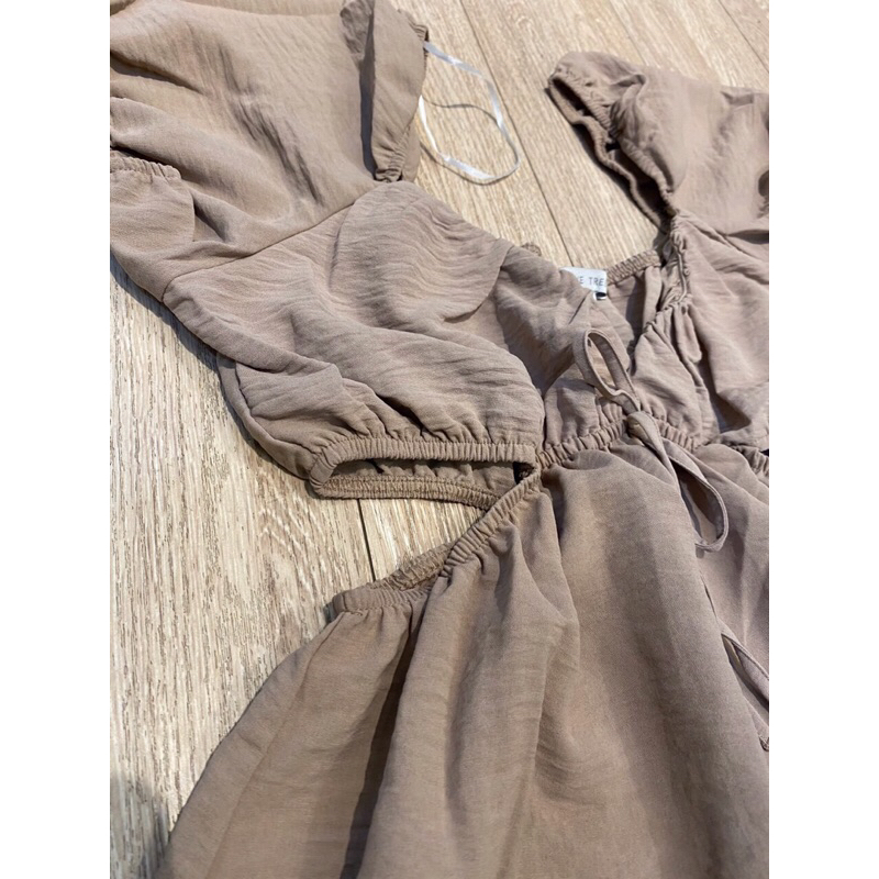 🌼 SIZE S M | Đầm lanh cut-out L0VE TREE sexy