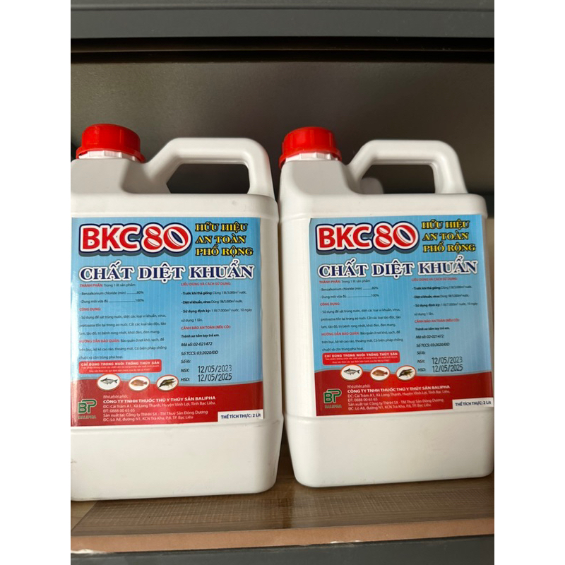 BKC 80 loại can 2lít
