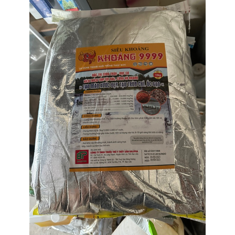 SIÊU KHOÁNG 9999 bao 10kg