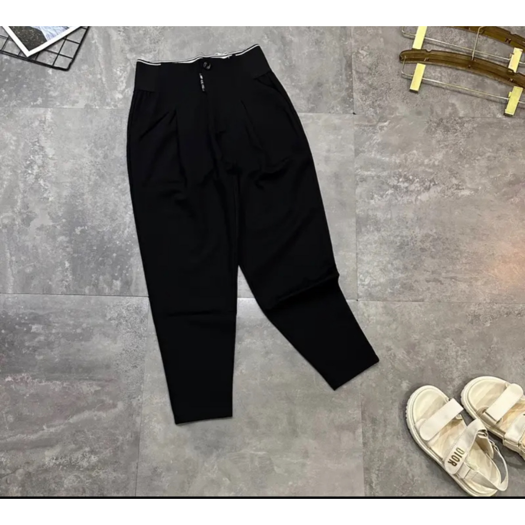 Quần Baggy nữ Bigsize cạp cao gọn dáng (60-90Kg) MS96