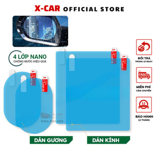Miếng dán chống bám nước gương ô tô, miếng dán gương ô tô