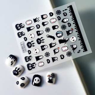 Sticker nổi 5d | vô diện đáng yêu | hình dán móng tay