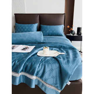 Phi lụa vân chìm ga chần bông nhập khẩu - đủ size