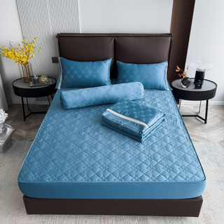 Phi lụa vân chìm ga chần bông nhập khẩu - đủ size