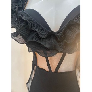 [ Form nhỏ <43kg ] Bikini trễ vai tiểu thư, phong cách Hàn Quốc