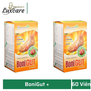 Bonigut Viên uống hỗ trợ bệnh Gout (Hộp 60 Viên) - Luxcare Pharmacy