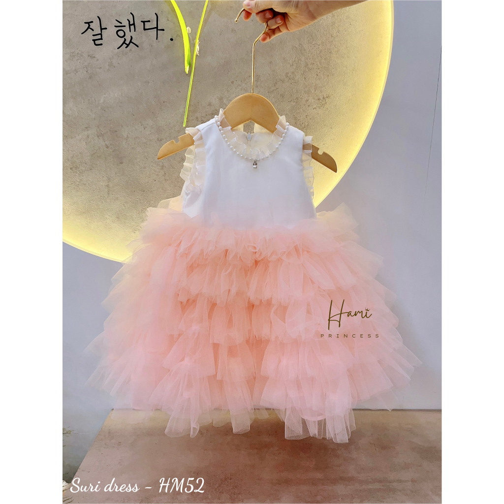 𝐒𝐮𝐫𝐢 𝐃𝐫𝐞𝐬𝐬 - Váy Công Chúa Hm52 Điệu Đà