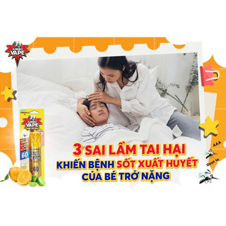 Bình Xịt Muỗi JUMBO VAPE ONE PUSH (60 Lần Xịt)