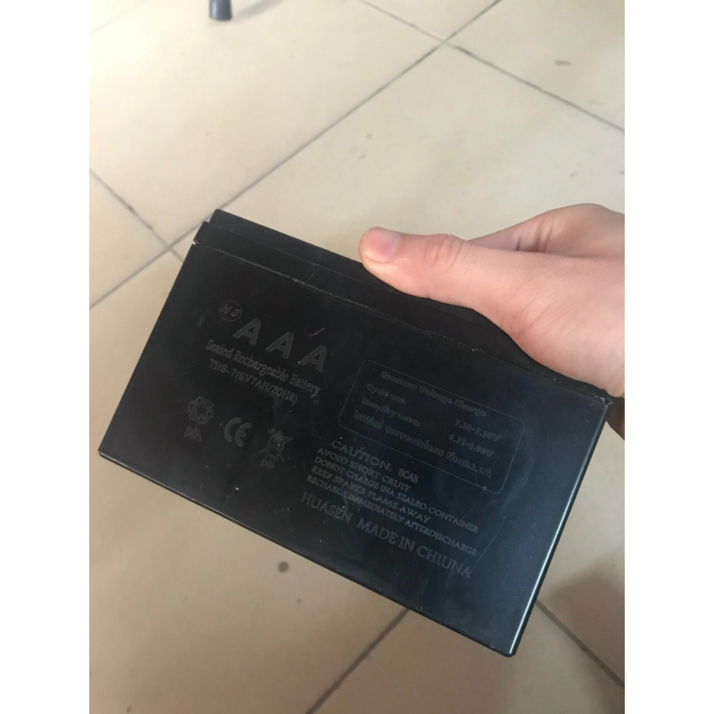 Bình ác quy xe điện trẻ em - ô tô điện - xe máy điện - 6v - 12v