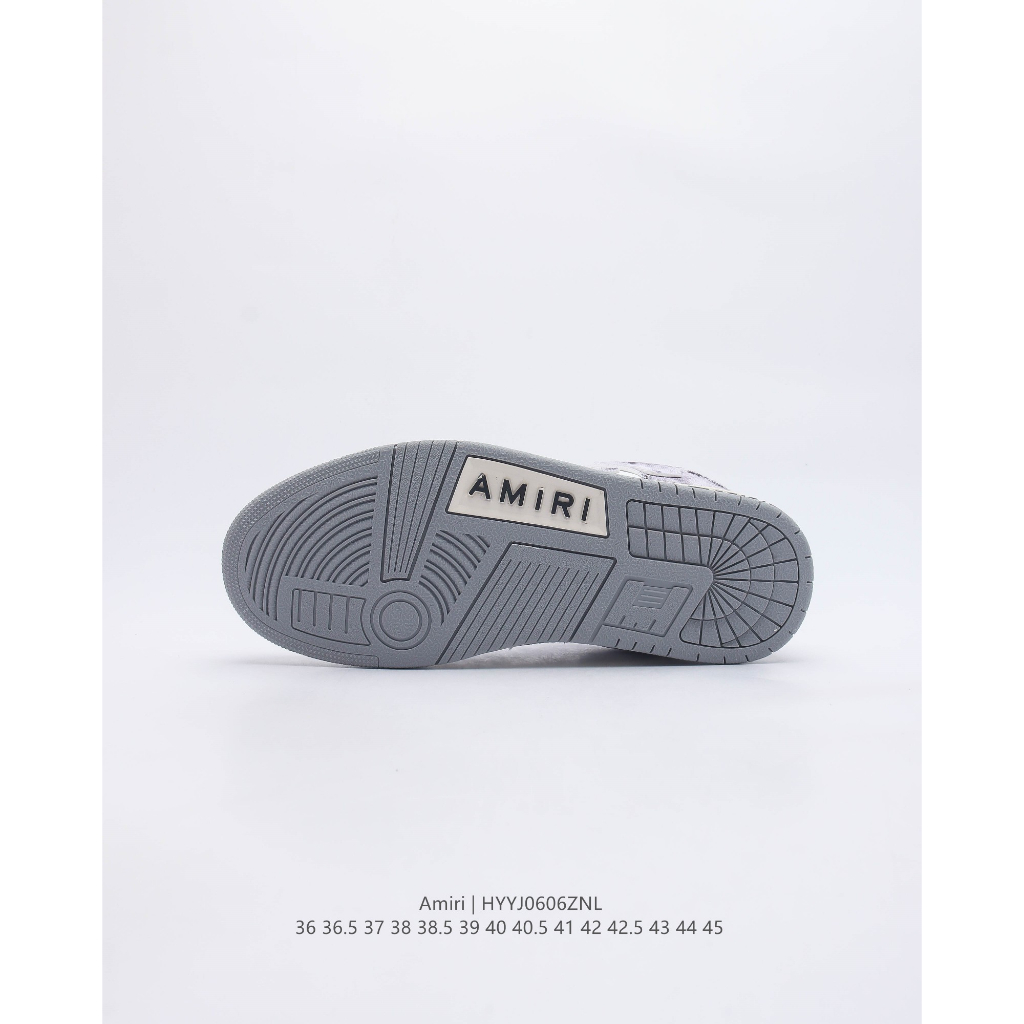 Giày Best Original Quality *like*auth like*authentic Sneaker *_AMIRI Skeleton Low-Skel top Sneakers_* 0606ZNL
