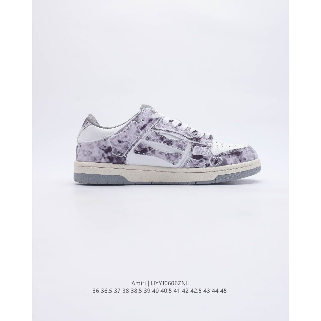 Giày Best Original Quality *like*auth like*authentic Sneaker *_AMIRI Skeleton Low-Skel top Sneakers_* 0606ZNL