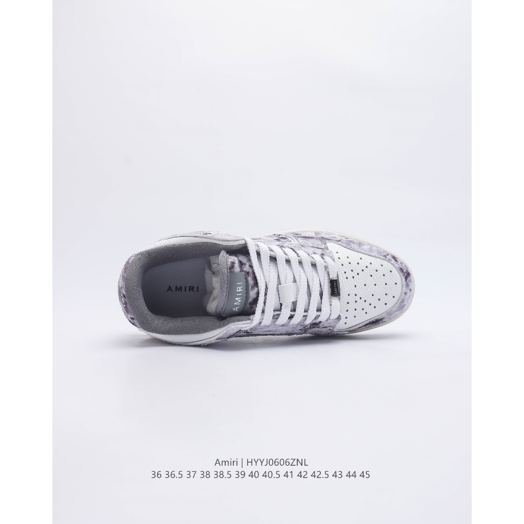 Giày Best Original Quality *like*auth like*authentic Sneaker *_AMIRI Skeleton Low-Skel top Sneakers_* 0606ZNL