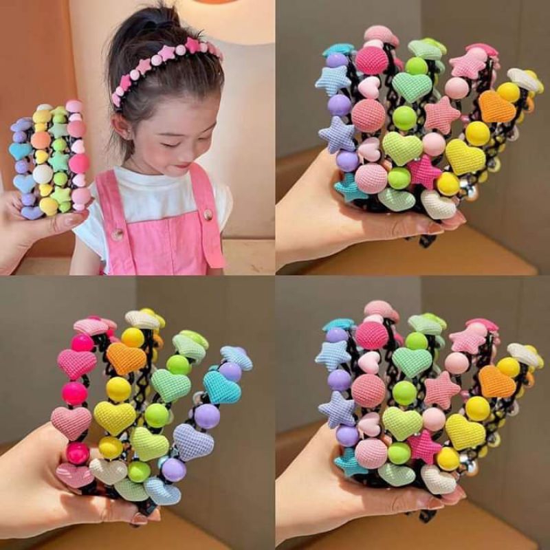 BỜM TÓC SẮC MÀU siêu dễ thương cho bé- TN LADOBi