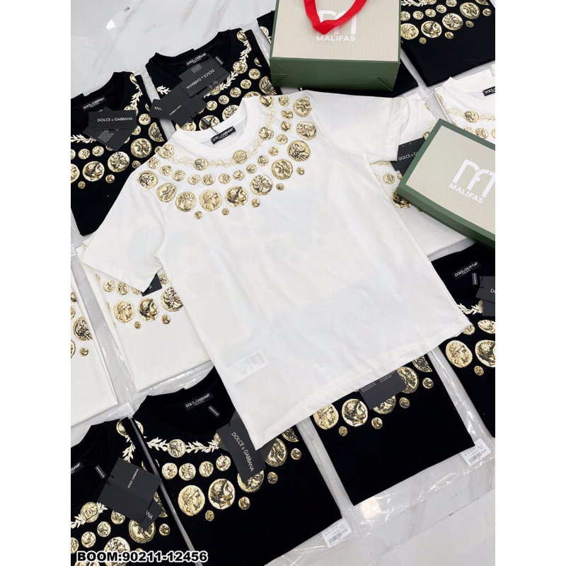 Áo thun gvc bản bo viền đơn giản nhưng sắc nét. ảnh thật_90089