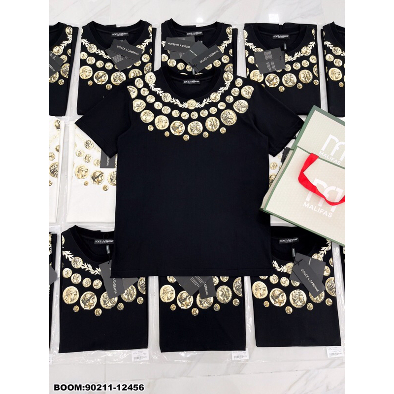 Áo thun gvc bản bo viền đơn giản nhưng sắc nét. ảnh thật_90089