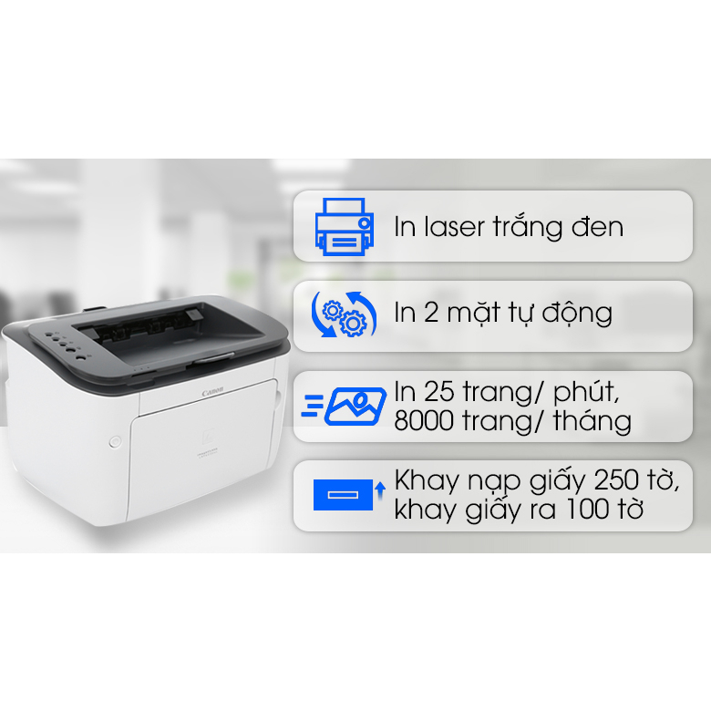 Máy In Laser Canon LBP-6230DN - Hàng Chính Hãng