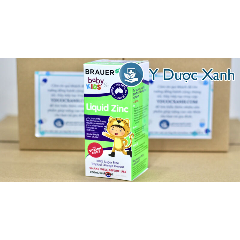 Mua  BRAUER LIQUID ZINC 200 ml, Siro bổ sung kẽm cho bé -  Y Dược Xanh