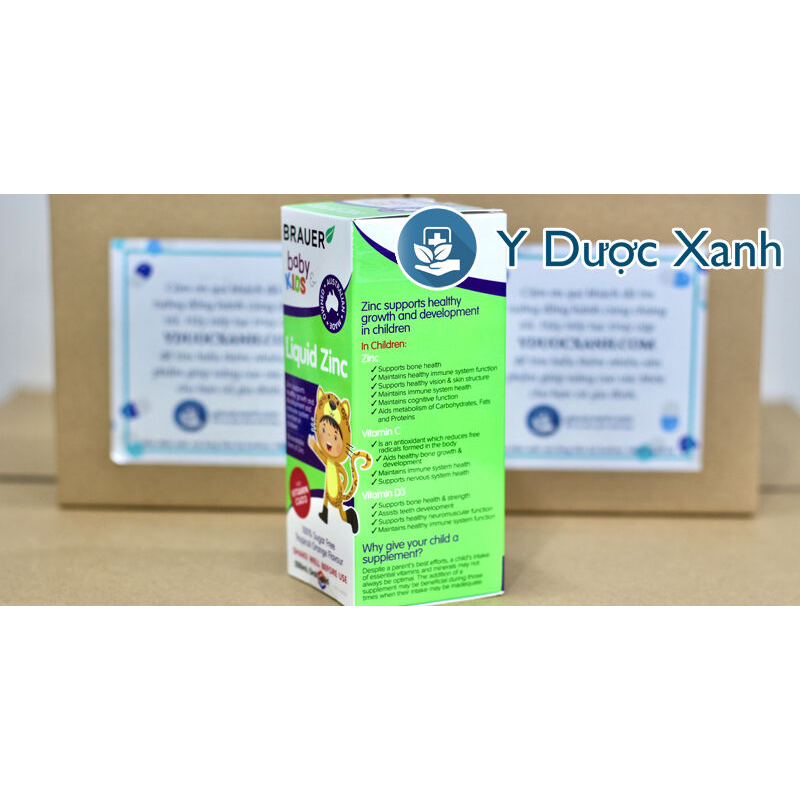 Mua  BRAUER LIQUID ZINC 200 ml, Siro bổ sung kẽm cho bé -  Y Dược Xanh