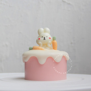 Nến bánh kem Thỏ Cà rốt 🐰🥕