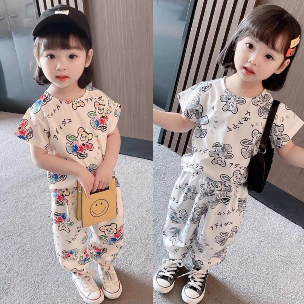 BỘ HOẠ TIẾT cotton nổi bật siêu dễ thương cho bé 10-50kg BonBon.St