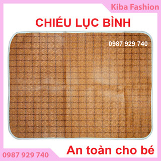 Chiếu lục bình cho bé - LOẠI ĐẸP - Chiếu lục bình chống thấm thoáng mát, chống thấm dùng cho mùa hè 58x83cm, đồ sơ sinh