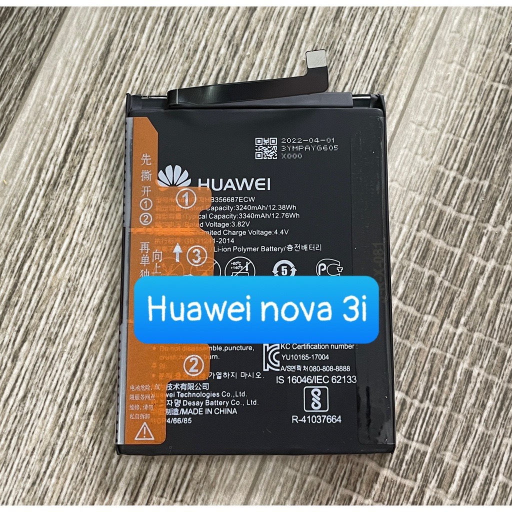 pin huawei nova 2i / nova 3i / p30 lite / mã HB356687ECW