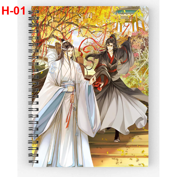 Sổ lò xo Mo Dao Zu Shi- sổ gáy xoắn Ma Đạo tổ sư