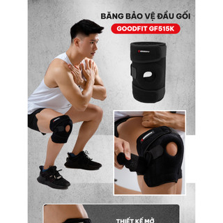 Băng bảo vệ đầu gối, khớp gối goodfit gf515k