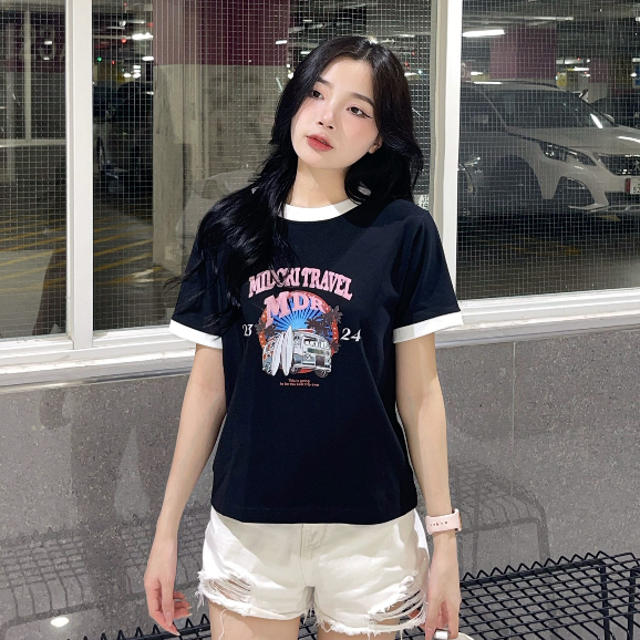 ÁoThun Baby Tee VINTAGE unisex phông Nam Nữ Local Brand Chính Hãng Mi Midori