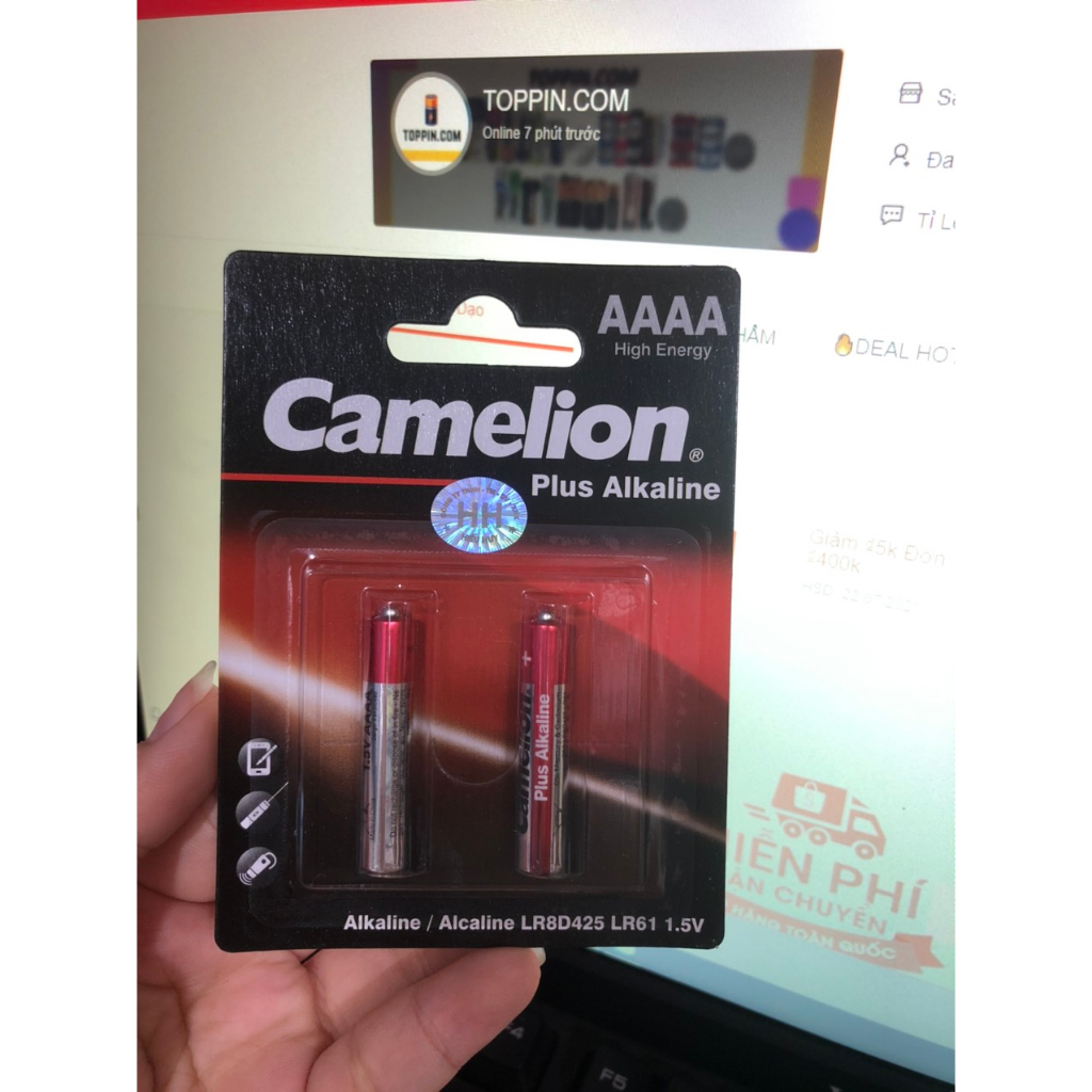 Pin AAAA Camelion Plus Alkaline 1.5V  - Hàng chính hãng