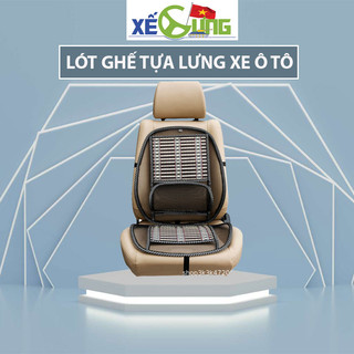Lót Ghế Tựa Lưng Ô Tô - Lót Ghế Trúc,Chống Đau Mỏi Lưng Khi Đi Xe