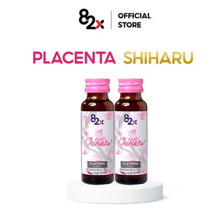 82X Combo 2 lọ Shiharu Placenta giúp đều màu da và dưỡng sáng đến từ Nhật Bản 50ml/lọ.