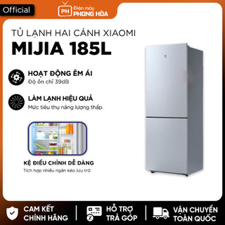 Tủ lạnh hai cánh Xiaomi Mijia 185L- Nhỏ gọn, tiết kiệm điện