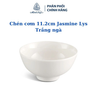Bộ 10 chén cơm Minh long 11.2 cm Jasmine Lys Trắng Ngà 031199000