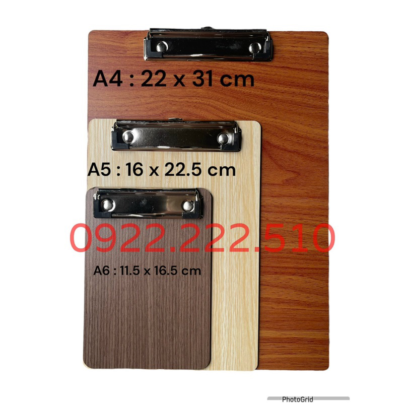 BÌA TRÌNH KÝ GỖ ĐỦ SIZE