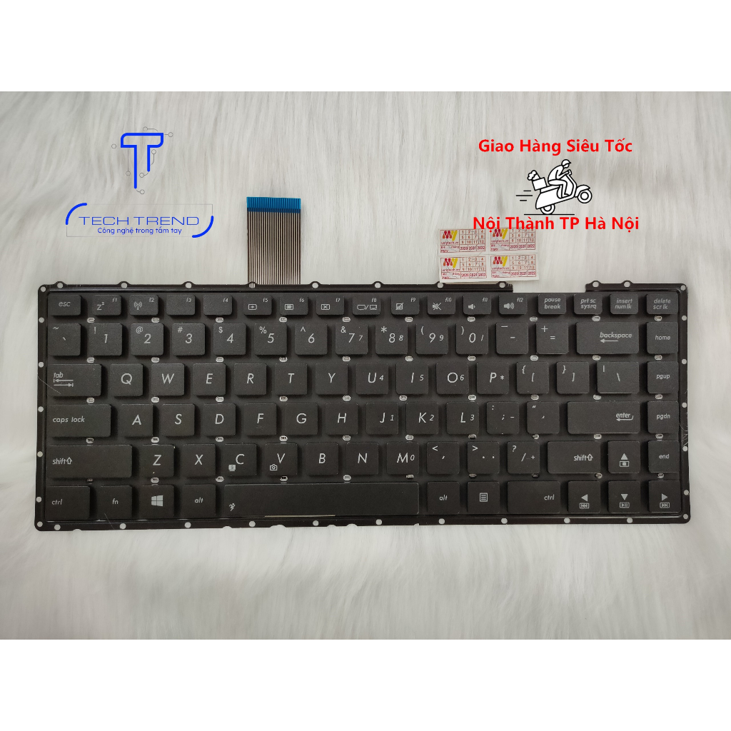 Bàn phím laptop Asus X452 X452L X452C X452CP X452VP X452EA X452LA X452LAV NEW 100%