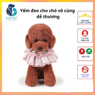 YẾM ĐEO CỔ CHO CHÓ - VÔ CÙNG KUTE - TIỂU THƯ HẾT NẤC LUÔN Ạ