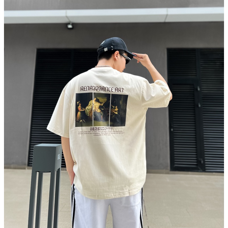 Áo Thun Nam Họa Tiết Sau Lưng Unisex Serendipity - Áo Thun Nam Nữ Local Brand