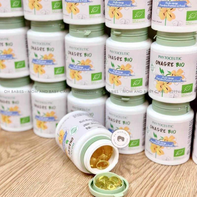 Tinh dầu hoa anh thảo Phytoceutic 90 viên của Pháp