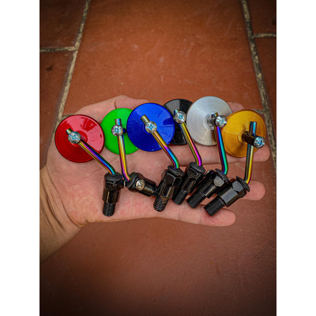 Gương tròn lồi mini siêu kute xe máy