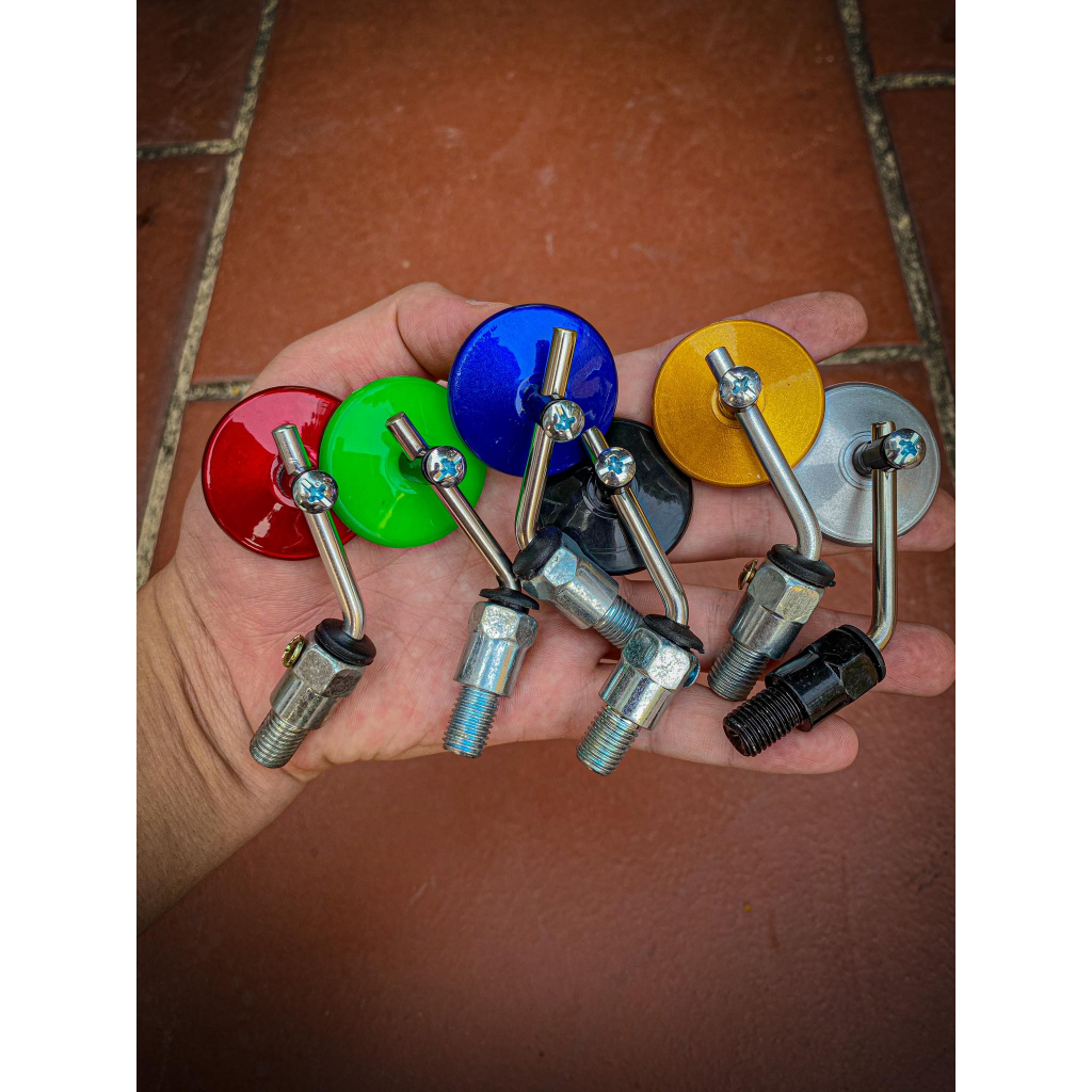 Gương tròn lồi mini siêu kute xe máy