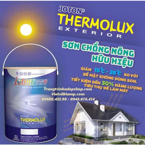 Sơn chống thấm - Sơn cách nhiệt JOTON THERMOLUX (20kg)
