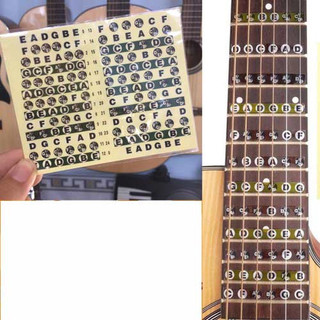 Sticker dán phím nốt nhạc cho đàn Guitar
