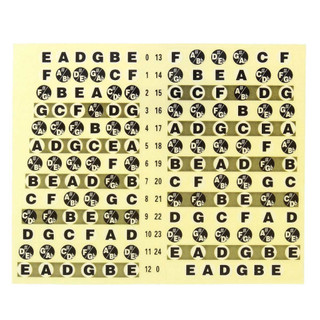 Sticker dán phím nốt nhạc cho đàn Guitar