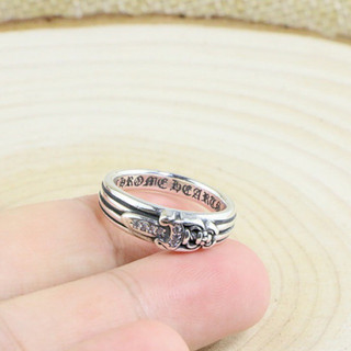 Nhẫn unisex Chrome Heart mini dagger đinh đa bạc khối 925 hàng cao cấp fullbox.