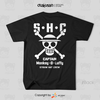 Áo thun One Piece Straw Hat Crew Luffy (Black) ngắn tay