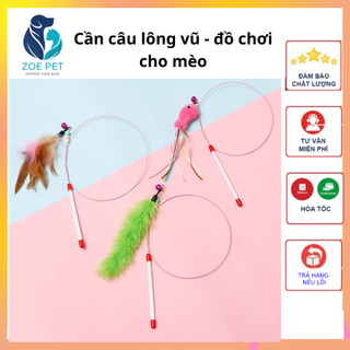 Đồ chơi cho mèo - Cần câu trêu mèo