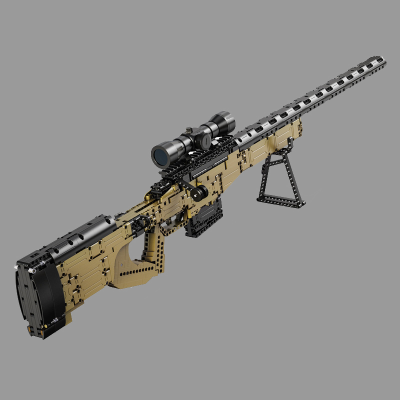 Đồ Chơi Lắp Ráp Xếp Hình Mô Hình Súng AWP Tỉ Lệ 1:1 Trong CSGO, PUBG CaDA C81053 Với 987 Mảnh Ghép