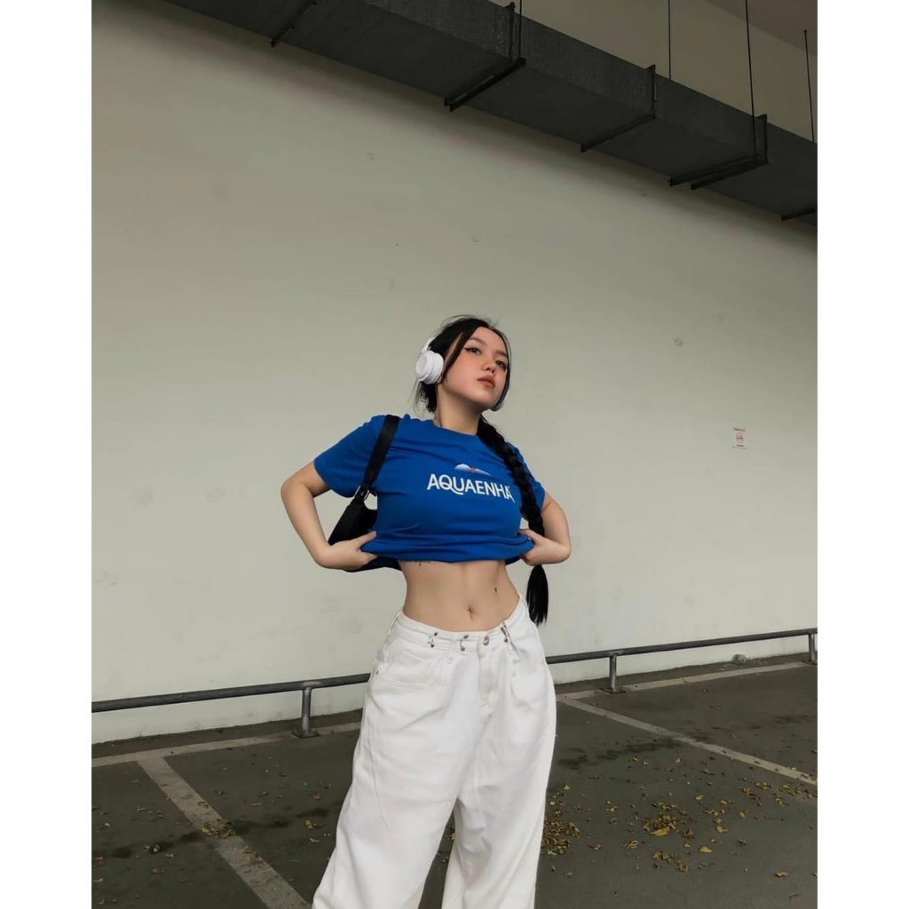 Áo Thun nam nữ Hài Hước mẫu Aquaemnha  cotton áo phông Local Brand MTTee