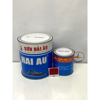 Sơn Epoxy Hải Âu màu đỏ EP 551 (1L/Bộ)